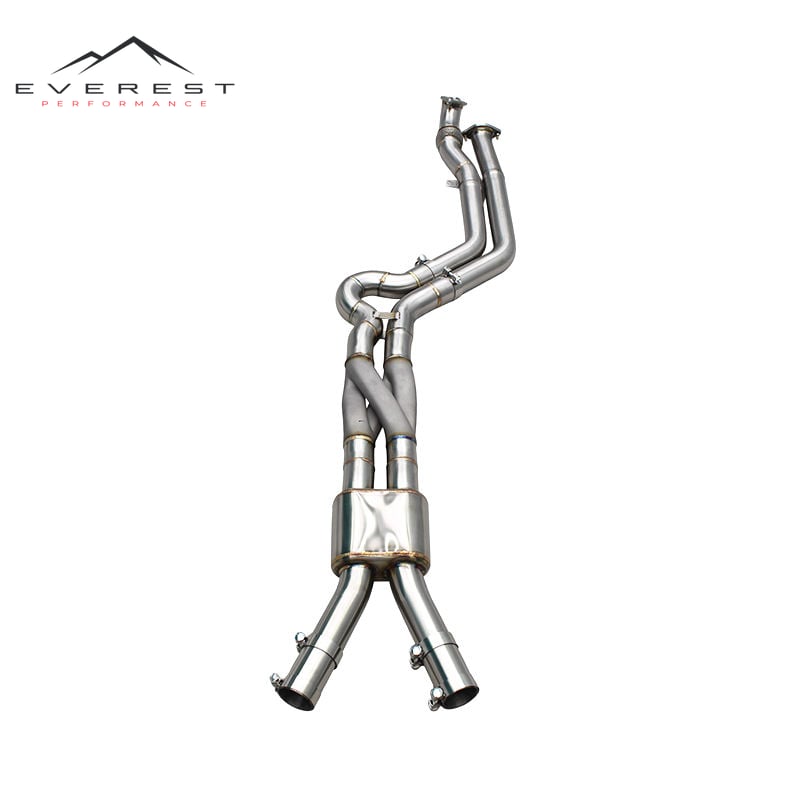 SS304L with Z Pipe Equal Length Mid Pipe for BMW M2/M3/M4 G80/G82/G87/G8X 3.0T 2021-2024 Exhaust Pipe