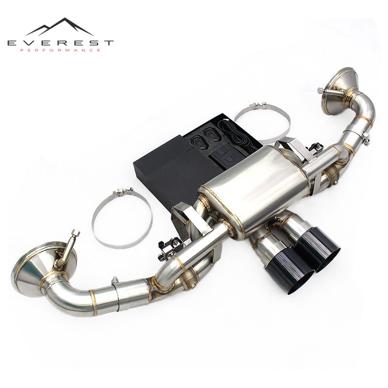 Racing SS304L Catback Sport Sound Muffler Remote for Porsche 911 992 992.1 992.2 GT3 RS 4.0L 2020-2023