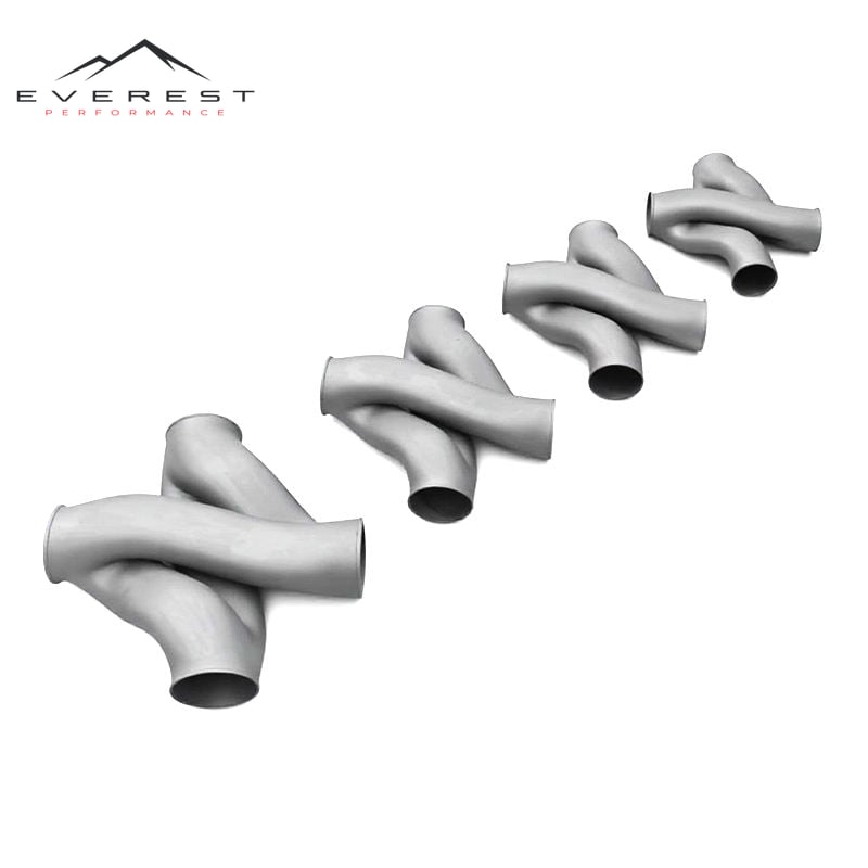 Z/X/Diversion Pipe 45° with Stainless Steel 3D Printing for BMW G90/F90/X7 Racing 2.5''/2.76''/3''/3.5'' Exhaust Pipes