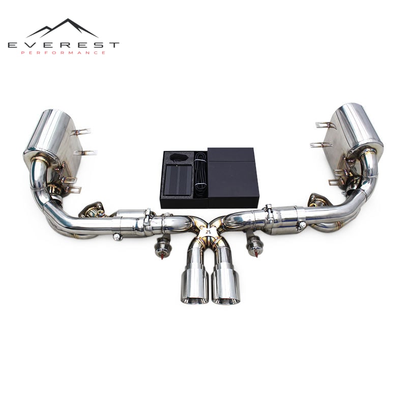 Exhaust Pipe System for Porsche 911 997.1/997.2 Carrera 2004-2012 Upgrades GT3 Valve Catback Exhaust Downpipe With Catalyst