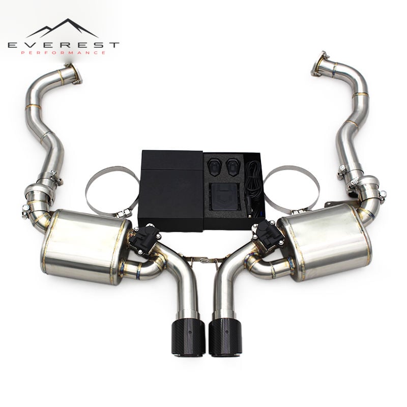 Upgrade Stainless Steel Exhaust Pipe Muffler System for Porsche Boxster/Cayman 987/987.1/987.2 2.7/2.9/3.4 2006-2012