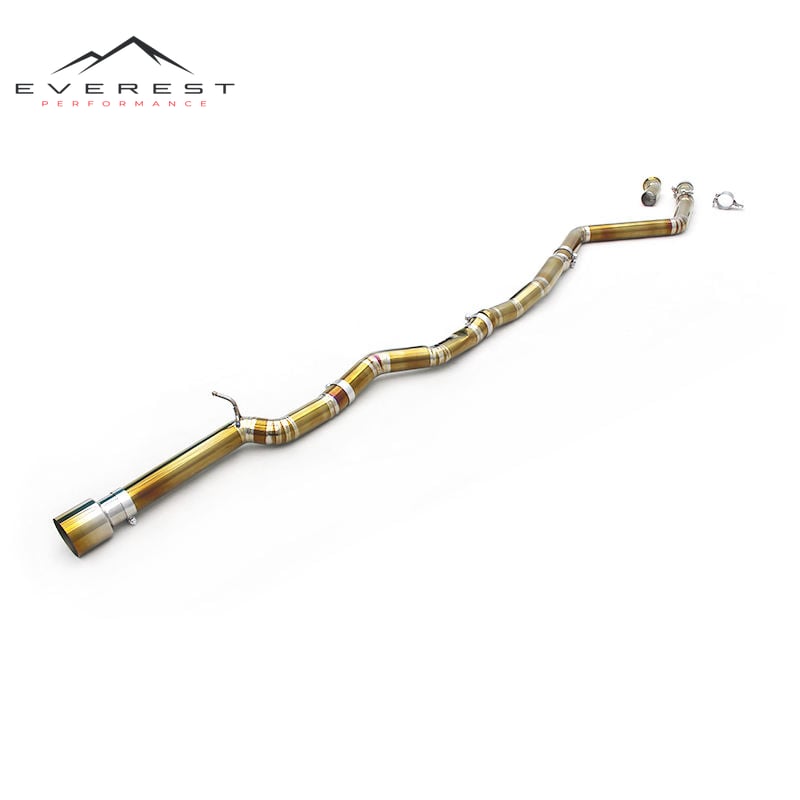Street Car Exhaust Flow System for Toyota Supra A90/A91 MK4/MK5 3.0T 2020-2025 TitaniumPipes Straight Catback Muffler