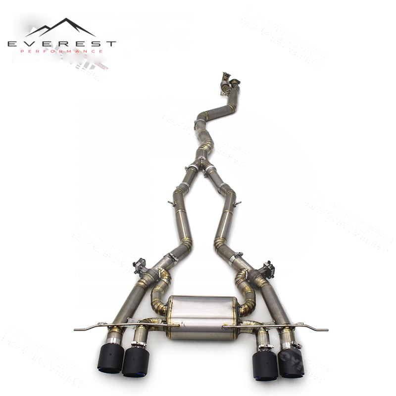 Racing Valvetronic Exhaust System for BMW M3/M4 G80/G82 3.0T 2019-2024 Sport Car Exhaust Titanium Exhaust Carbon Fiber CS