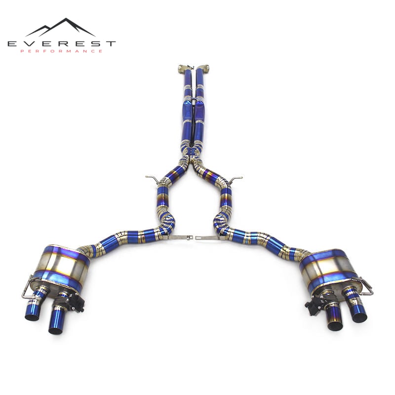 Custom Valvetronic Catback Exhaust for Bentley Continental GT V12 6.0T 2017-2024 Tuning Titanium Pipe Muffler Exhaust System