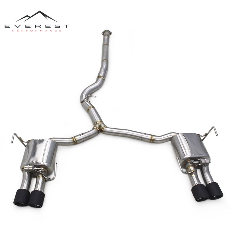 Racing Valved Sport Exhaust for Subaru Impreza STI 2.5T 2008-2021 Stainless Steel Exhaust Pipe Muffler Catback System Carbon Tip