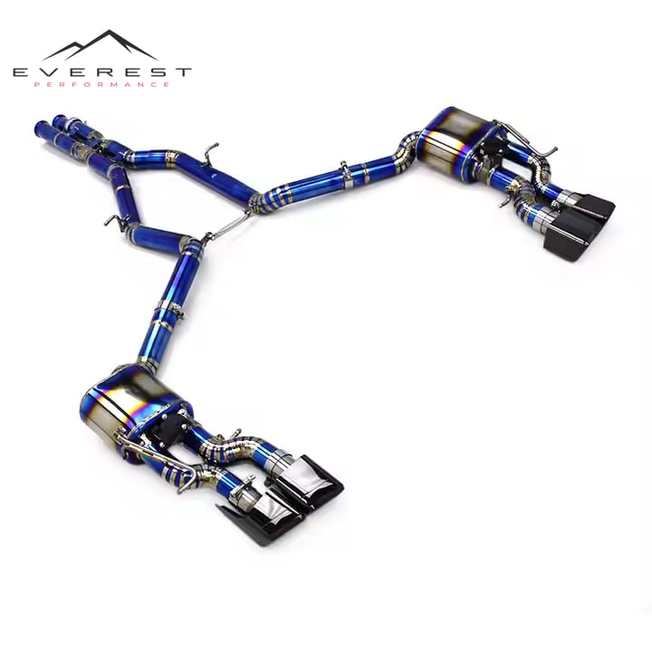 Titanium Catback Exhaust System for Mercedes-Benz CLS63 AMG W218 5.5T (2013-2017)