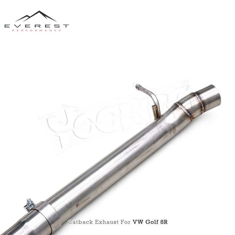 Catback Exhaust with Valve for VW Golf 8/MK8/8R R 2.0T 2020-2024 Performance Stainless Steel Exhaust Pipe Muffler