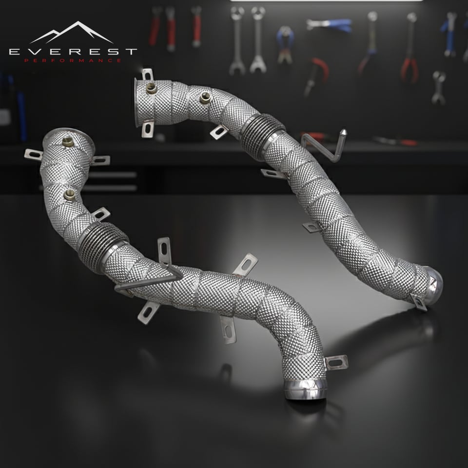 Exhaust Downpipe for Mclaren 570S MP4-12C 2012-2014 Engine Racing Test Pipes Header Link Pipes