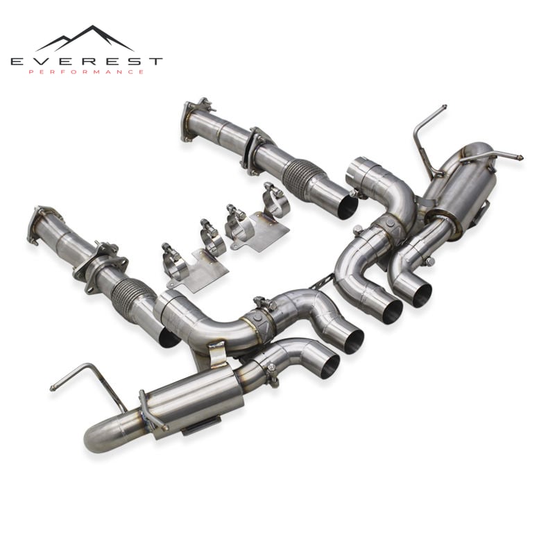 Valvetronic Exhaust for Chevrolet Corvette C8 Z06 2019-2025 Stainless Steel Exhaust Pipe