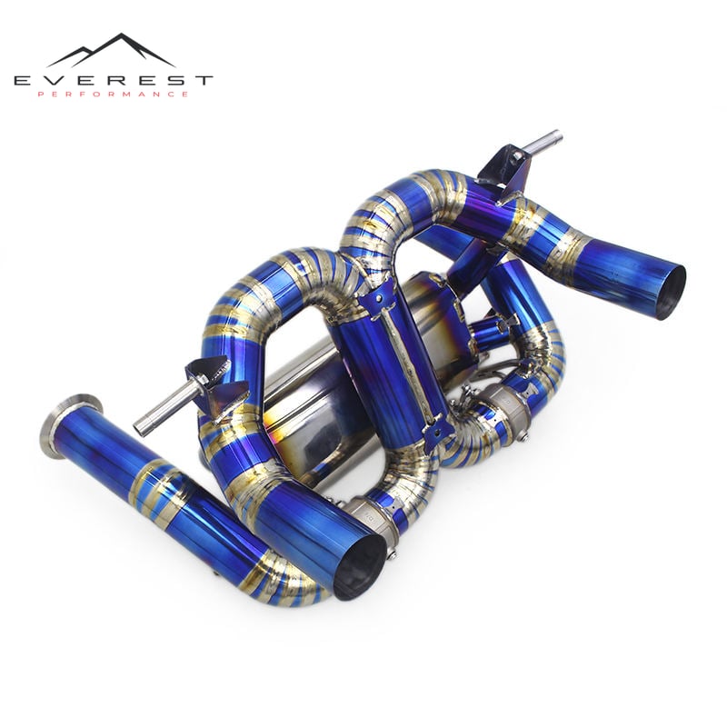 High Performance Titanium Exhaust Catback for Lamborghini Aventador SVJ 2011-2019 Valve Exhaust Muffler Car Exhaust System