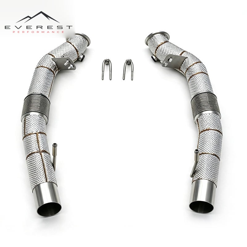 Stainless Steel Free Flow Downpipe with OPF Exhaust Pipes for Maserati Gran Turismo/GT 3.0T 2025+ Racing High Quality