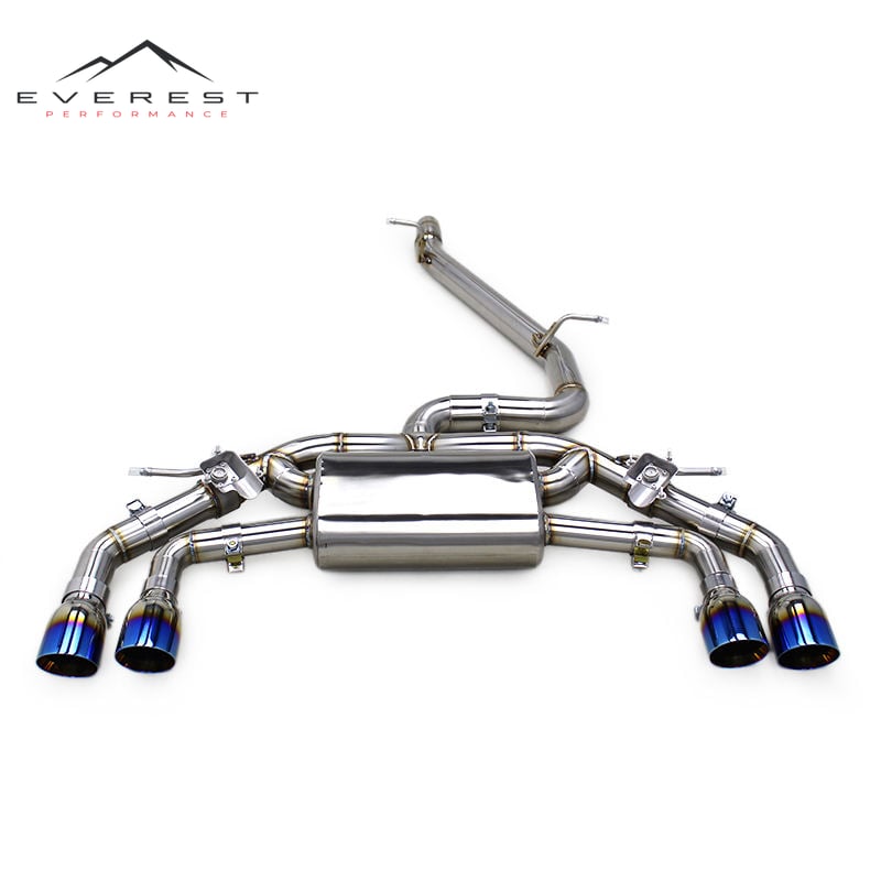 Valvetronic Catback for VW GOLF 7/MK7/R/7R 2.0T 2014-2020 Escape Stainless Steel Pipe Catback Exhaust