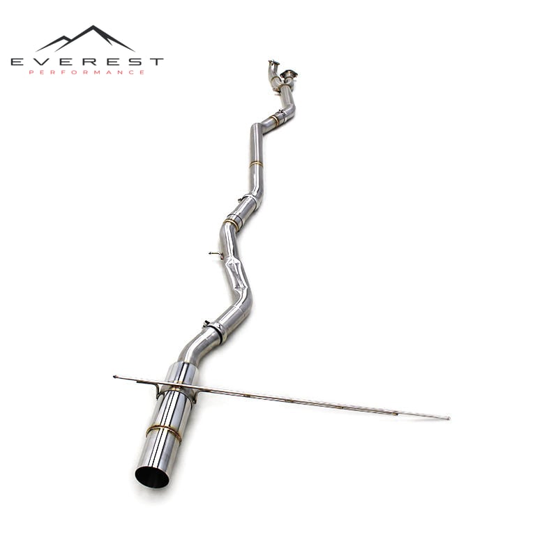 Stainless Steel Single Exit Catback Exhaust for BMW M3/M4 G80/G82 S58 3.0T 2019-2024 Performance Racing Single Straight Pipe