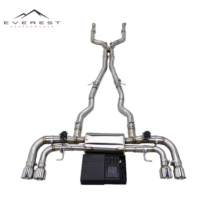 Valetronic Exhaust System for BMW M550 M550i G30 N63 4.4T Stainless Steel Performance Exhaust Pipes
