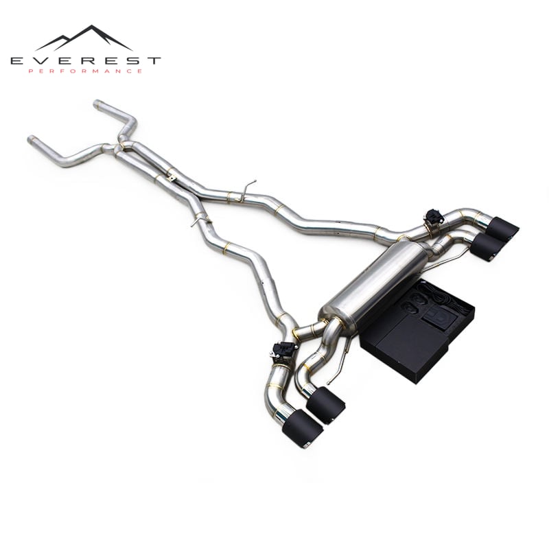 Custom Valvetronic Catback Muffler for BMW M5 F90 4.4T 2018-2024 Stainless Steel Pipes Exhaust System with Valve Control