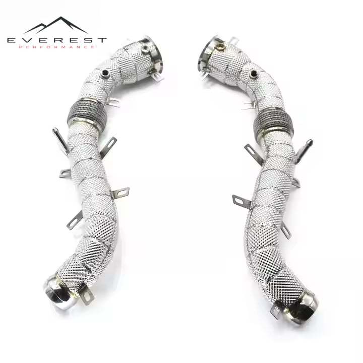 Stainless Steel Exhaust Pipes for Mclaren 540C/570/570S/570GT 2015-2018 Straight Downpipe Racing Car Part