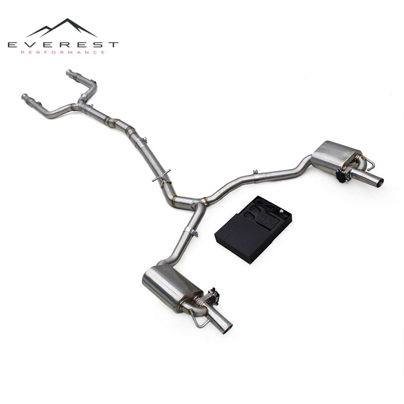 Car Exhaust System for Mercedes-Benz E400 3.0T 2013-2018 Stainless Steel Valvetronic Exhaust Pipes