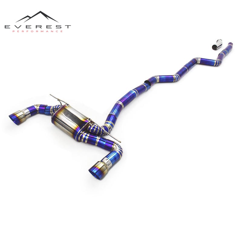 High Performance Titanium Exhaust for BMW M140 M140i F20 B58 3.0T 2017-2019 Catback Valvetronic Muffler Exhaust Pipe