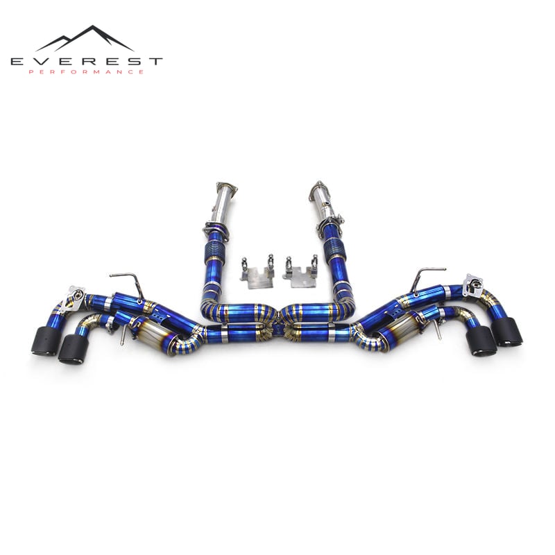 Custom Valvetronic Exhaust System for Chevrolet Corvette C8 2019-2025 Tuning Racing Car Titanium Pipe Muffler Catback Exhaust