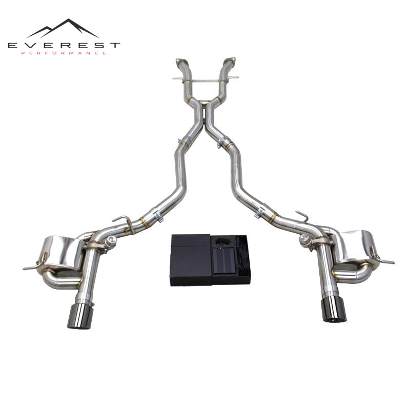 Stainless Steel Exhaust Pipe System for JEEP Grand Cherokee 6.4L 2011-2020 Valved Catback Exhaust