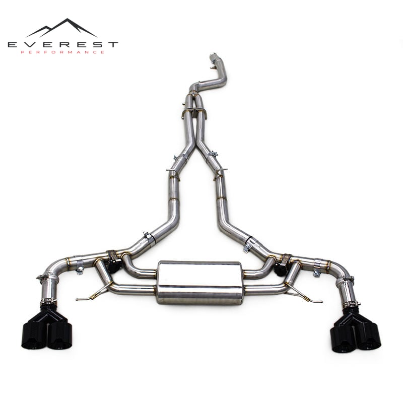 Catback Muffler for BMW X5/X6 G05/G06 M50I M60I B58 LCI 3.0T 2019-2023 Racing Car Valvetronic Stainless Steel Exhaust System