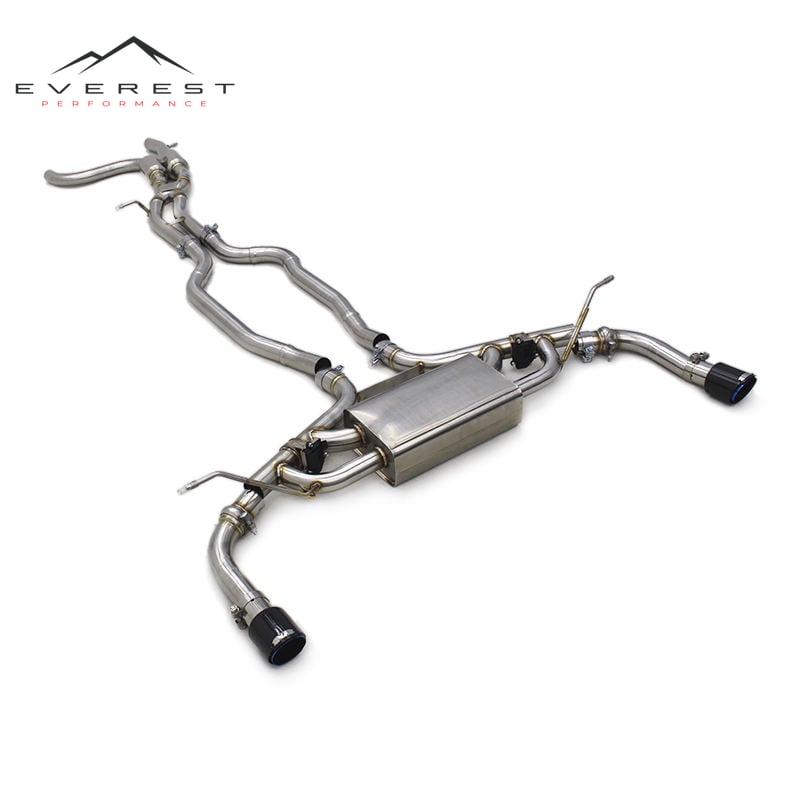Valvetronic Catback Exhaust for Audi Q7 2010-2023 Stainless Steel Pipe Exhaust System Performance Escape Muffler