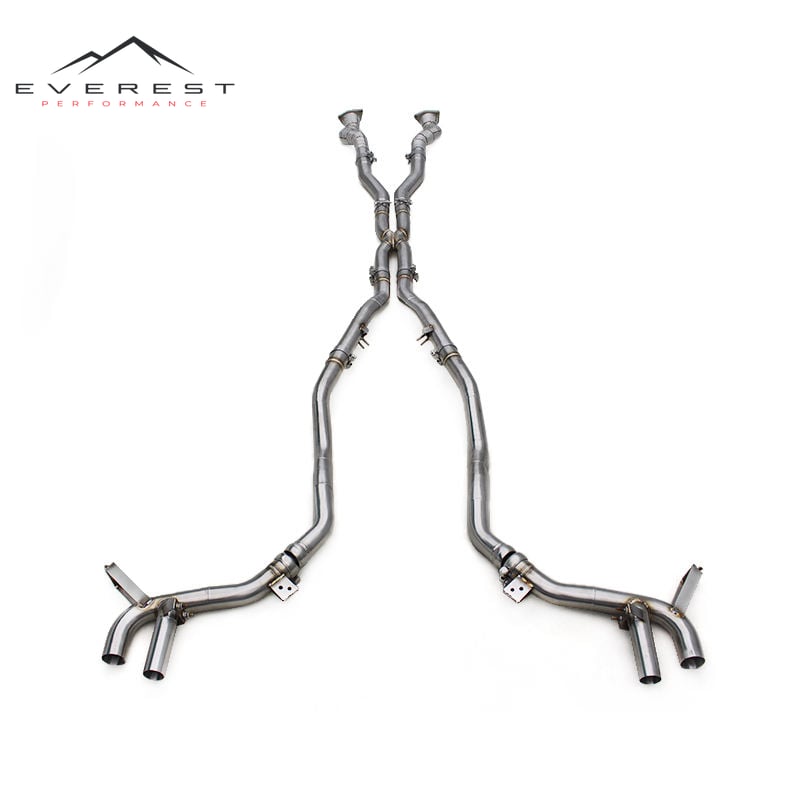 Racing Stainless Steel Free Flow Pipe Car Exhaust System for Ferrari GTC4 Lusso/Lusso T 2016+