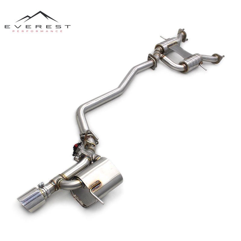 Catback Exhaust Pipes for JEEP Grand Cherokee 3.0/3.6 2005-2016 Valvetronic Muffler Stainless Steel Auto Part