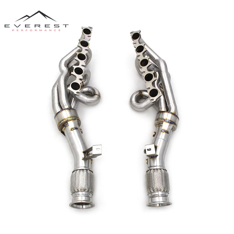 SS304 Exhaust Pipe for Lamborghini Huracan LP580/LP610 V10 5.2L 2014+ High Quality Exhaust Manifold