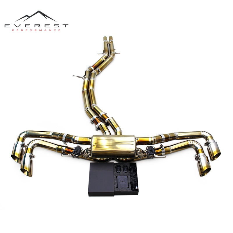 Titanium Catback Exhaust for Lamborghini URUS 4.0 2018-2023 Escape Car Exhaust System Exhaust Pipe Valve Muffler