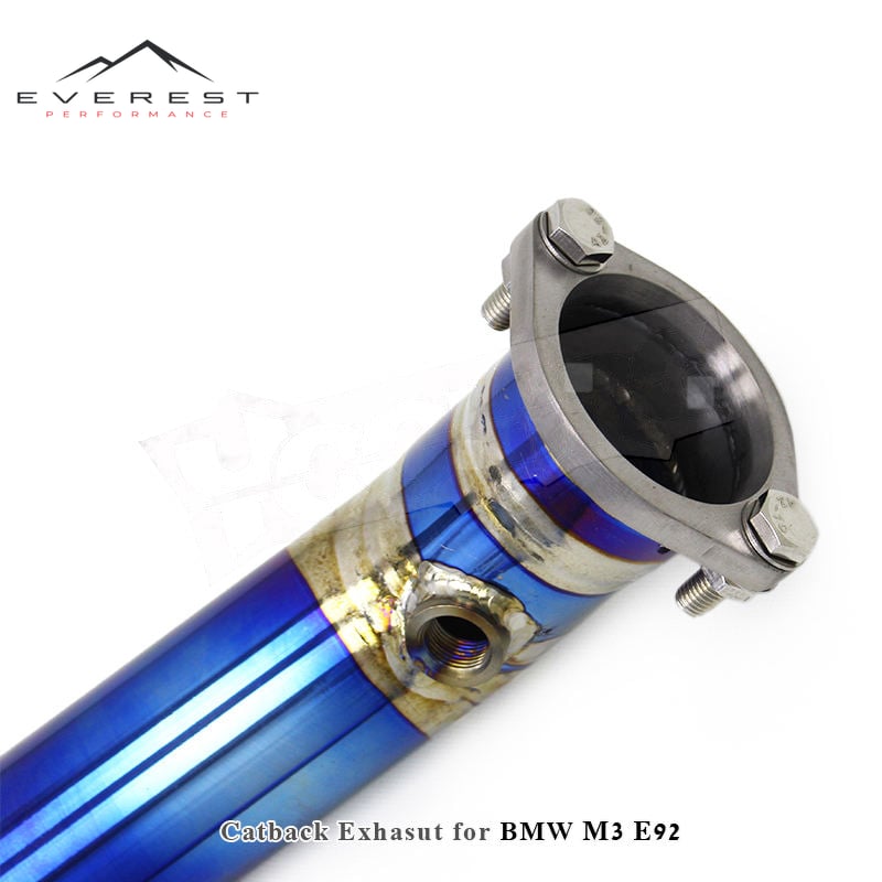 Titanium Performance Valve Catback Exhaust Pipes for BMW M3 E90/E92/E93 4.0L 2007-2013 Muffler Systom Car Parts Escape