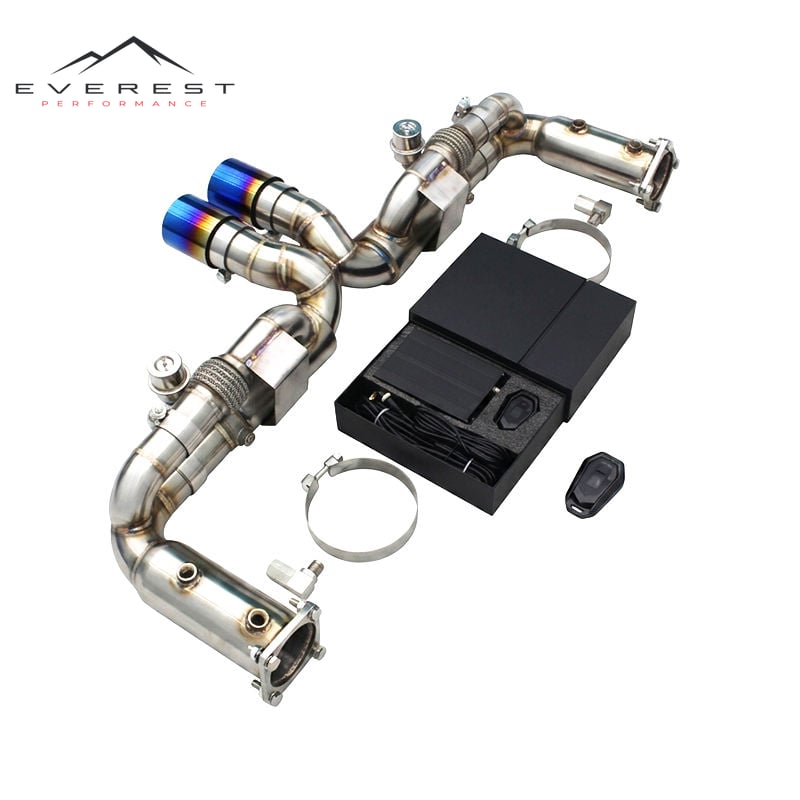 Catback Exhaust for Porsche 911 991.2 Carrera 4/S/4S 3.0T 2016-2018 Upgrade to GT3 Stainless Steel Exhaust Pipe