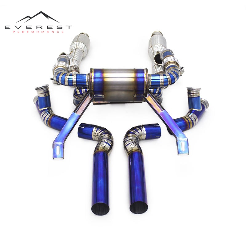 Custom Supersport Car Exhaust System for Lamborghini LP620/LP640/LP650/LP670 V12 6.2 2006-2016 Header Downpipe Catback Exhaust