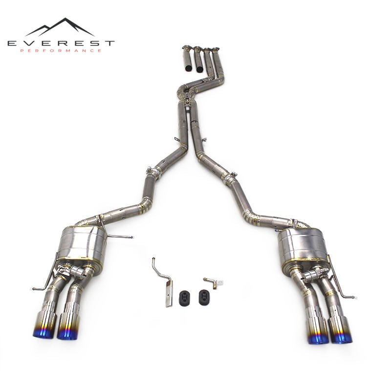 Titanium Exhaust Pipe System for BMW Z4 E89 2.5L/3.0L/2.0T/3.0T 2009-2017 Sports Car Vacuum Valve Catback Exhaust