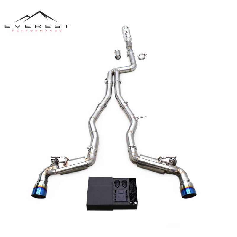 Complete Catback System for Toyota Supra A90/A91 MK4/MK5 3.0T 2020-2025 OPF Stainless Steel Free Flow Exhaust DownPipe