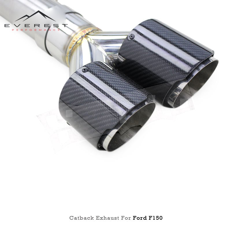 SS304L Exhaust Pipe System for Ford F150 3.5T 2015-2019 Sport Valvetronic Catback Exhaust With Independent Controller