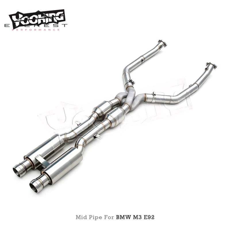 Stainless Steel Equal Length Mid Pipe for BMW M3 E90/E92/E93 V8 4.0L 2008-2013 Z Mid Pipe With Resonator