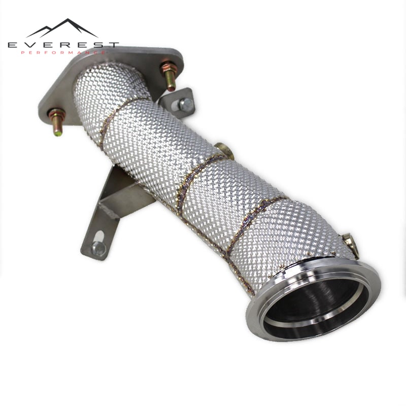 Free Downpipe for Cadillac CT4 2.0T (2019-2023)SUS304 Heat Shield Straight Downpipe