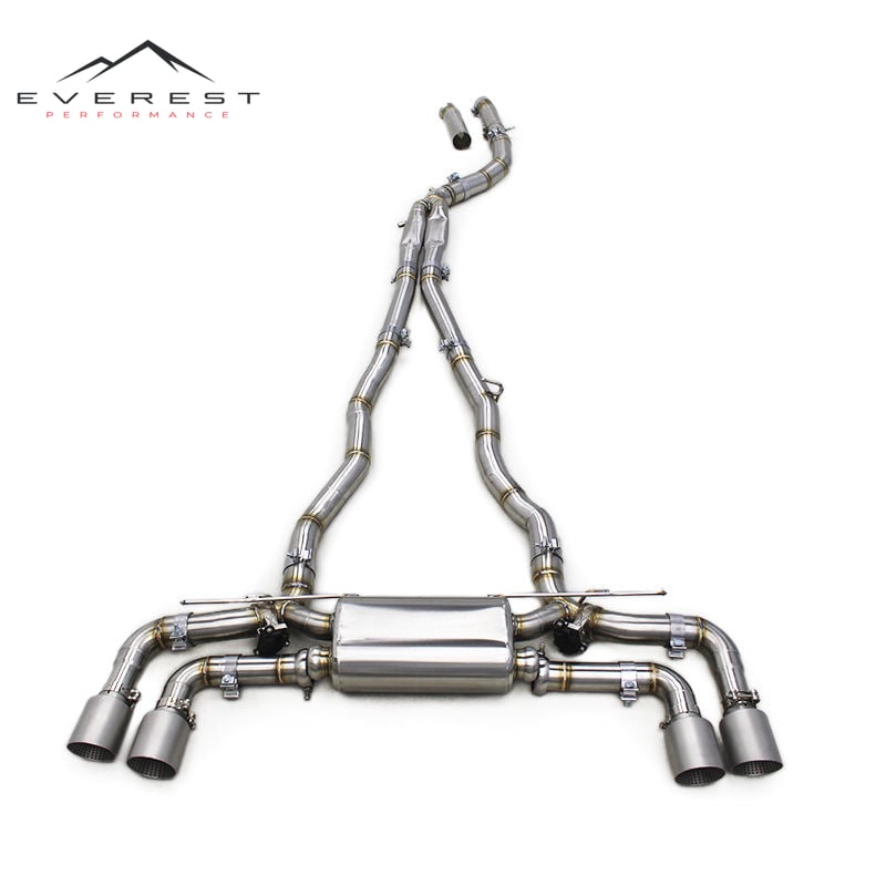 Catback Exhaust for BMW 540/540i G30/G38 3.0T B58 2018-2023 Stainless Steel Exhaust Catback Muffler Valve
