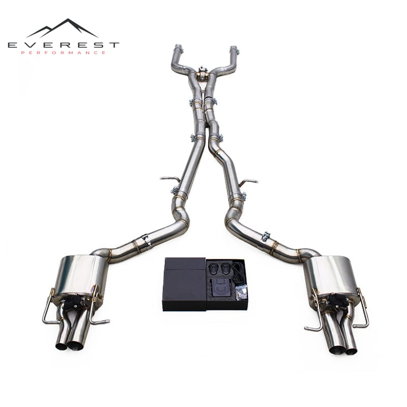 Race Valvetronic Catback for Mercedes-Benz E63/E63S AMG W213 4.0TT 2016-2023 Stainless Steel Exhaust System