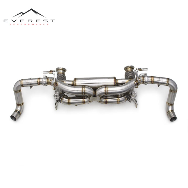 Stainless Steel Catback Exhaust for Audi R8 V10 5.2 2008-2016 High Performance Exhaust Valve Control Exhaust Pipes Muffler