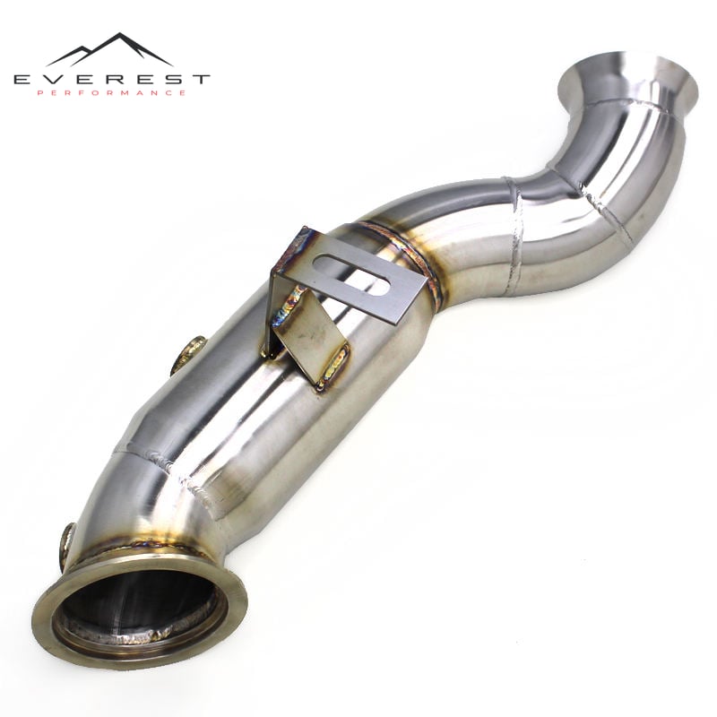 Free Flow Exhaust System for Mercedes-Benz E200/E300 W213 2.0T 2017-2023 Stainless Steel Polishing Downpipe