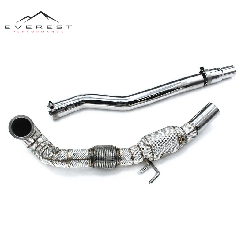 Straight Downpipe for VW GOLF 7R/7.5R GOLFR 2.0T 2012-2019 Stainless Steel Exhaust Pipes