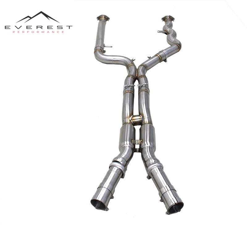 SS304 Exhaust Equal Length Midpipe for BMW M3 G80/G82 3.0T 2021-2022 Racing Sport Car Exhaust Pipe Mid Pipe