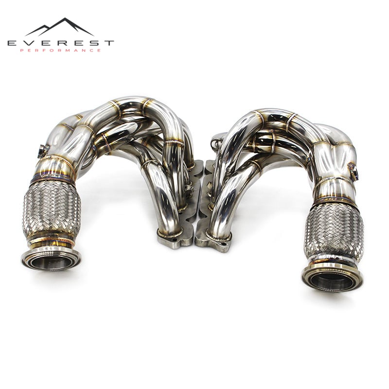 Custom Exhaust Header Manifold for Ferrari 458 4.5 2013-2016 Engine Headers Muffler Stainless Steel Pipe Exhaust System Escape