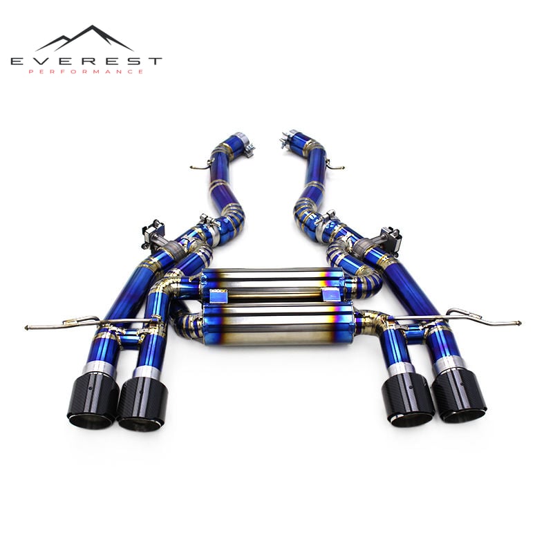 Valvetronic Exhaust System for BMW M2 G87 G8X S55 3.0T S55 (2023-2024) Titanium Exhaust Muffler
