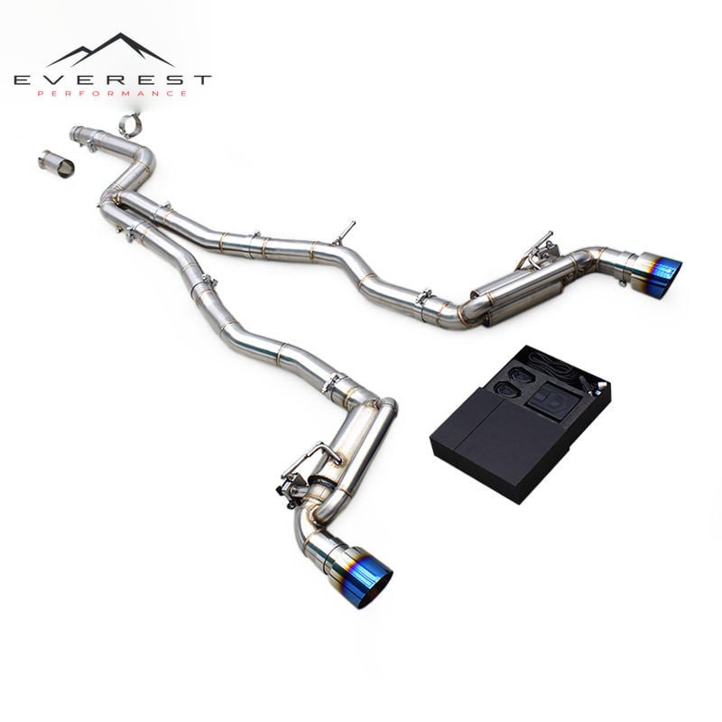 High Performance Brushed Stainless Steel Catback Exhaust for Supra A90/A91 MK4/MK5 3.0T 2020-2025 OPF Warranty