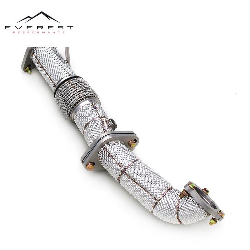 Downpipe With Heat Shield for Hyundai Veloster 1.6/1.6T 2012-2019 Stainless Steel Exhaust Pipes Header
