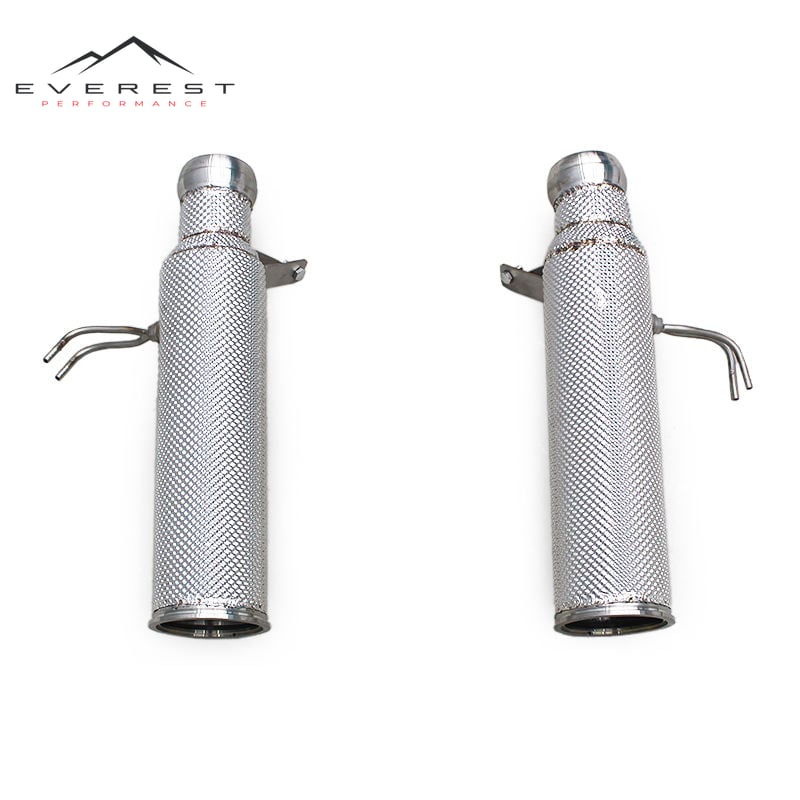 Stainless Steel Exhaust System for Mclaren Artura 3.0T Spider 2023-2024 Heat Shield High Flow Downpipe