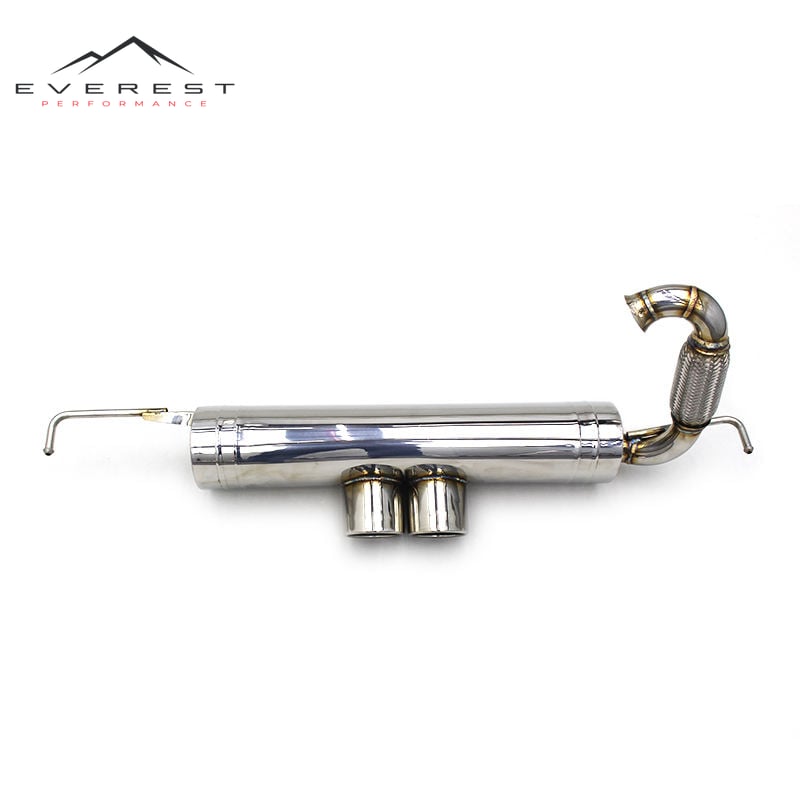 Catback Exhaust System for SMART W453 1.0/0.9T 2015-2023 Car Exhaust Tip Muffler Pipe Steel